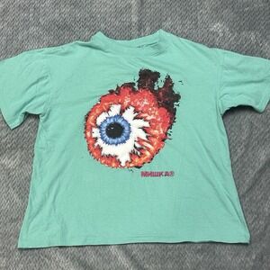 Mishka MNWKA Keep Watch Eye‎ T Shirt Adult M Embroidered Name Flaming Eyeball